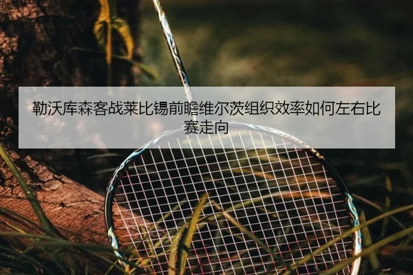 勒沃库森客战莱比锡前瞻维尔茨组织效率如何左右比赛走向
